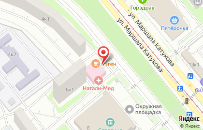 Парикмахерская в Москве на карте
