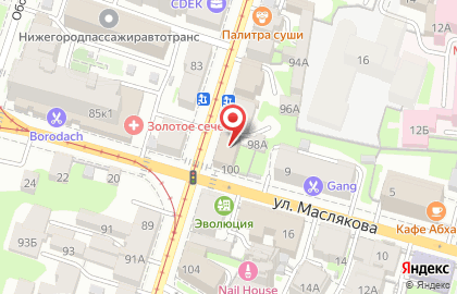Торгово-монтажная компания Московские окна в Нижегородском районе на карте