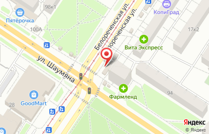 ДеньгиАктив на Геологической на карте