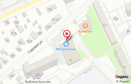 Банкомат Ханты-Мансийский банк Открытие на Садовой улице на карте