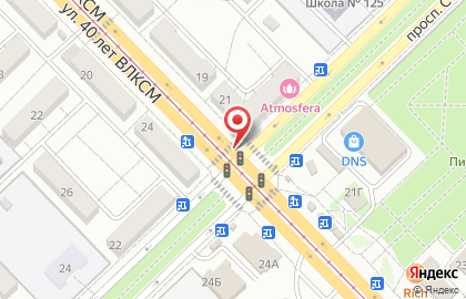 Магазин разливного пива Пивоман в Красноармейском районе на карте
