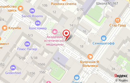 Интерьерный салон Амиго Дизайн СПб на площади Александра Невского I на карте