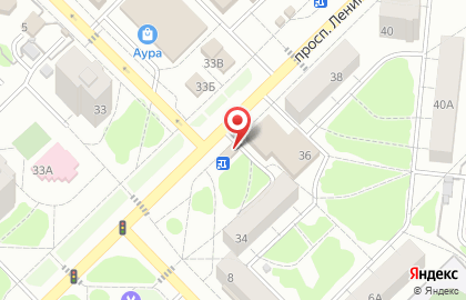 Компания Аврора сервис на проспекте Ленина на карте