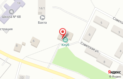 Дом культуры с. Бахта на карте