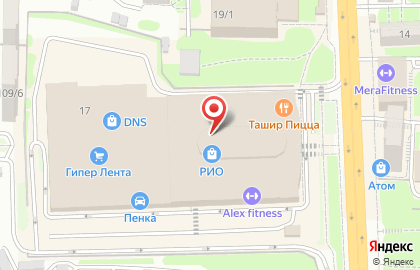 Банкомат Кубань кредит на проспекте Михаила Нагибина на карте