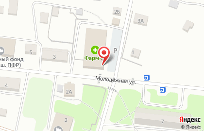 Магазин разливного пива Лит.Ra на Молодёжной улице на карте
