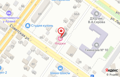 Транспортная компания РефТранс в Ростове-на-Дону на карте