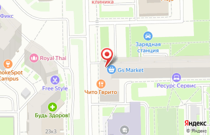 салон красоты мерси на проспекте Чернышевского на карте