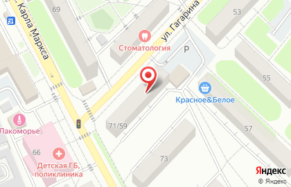 Суши-бар Суши wok в Клину на карте