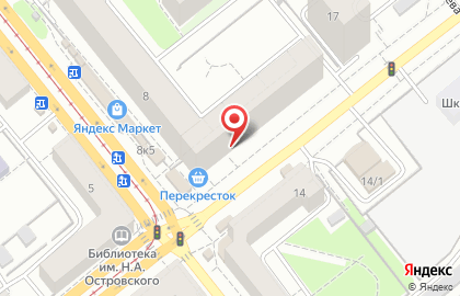 Парикмахерская Настенька на Учительской улице, 8 на карте