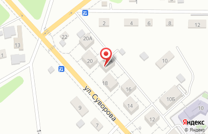 Строительно-монтажная компания Элитстройсервис на улице Суворова на карте