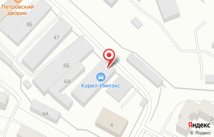 Торговая компания Карел-Импэкс на Боровой улице на карте