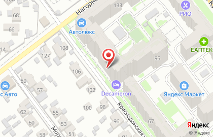 Яна на Краснодонской улице на карте