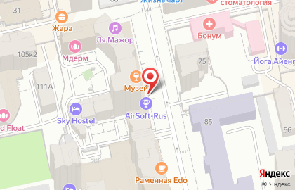 Эирсофт-РУС (страйкбольный магазин) на карте