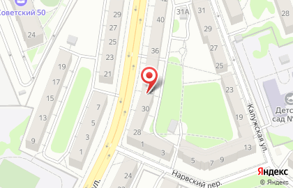 Салон красоты Барби в Центральном районе на карте