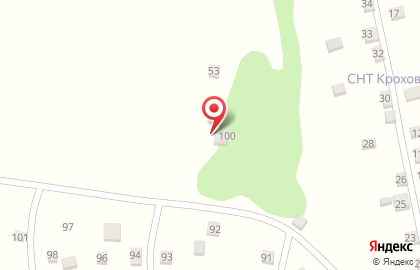 База отдыха Серебряное Копытце на карте