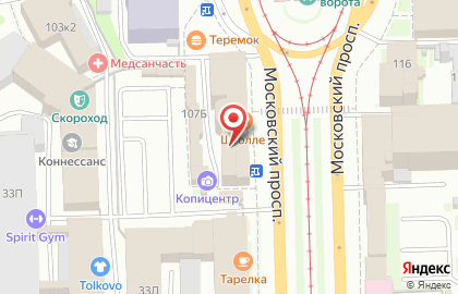 Топ Тур на Московском проспекте на карте