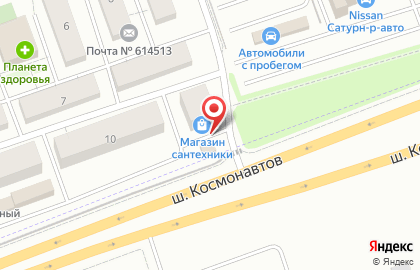 Магазин Сантехника в Перми на карте