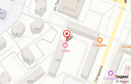 Парикмахерская Хлоя на проспекте Гагарина на карте