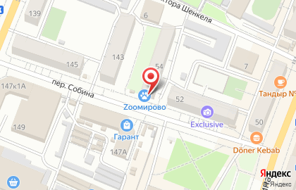 Зоомагазин Зоомир на проспекте Ленина на карте