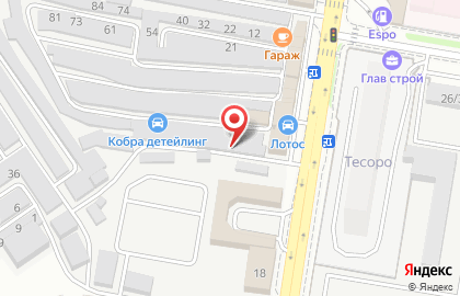 Автосервис в Советском районе на карте