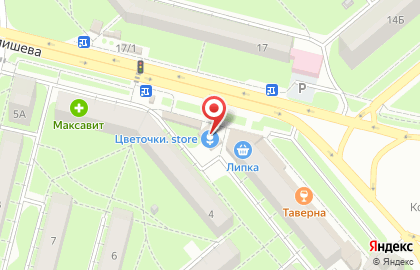 Дрова в Липецке на карте
