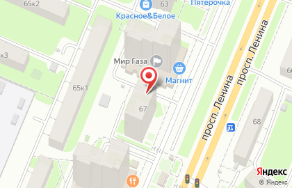 Kaleva на проспекте Ленина на карте