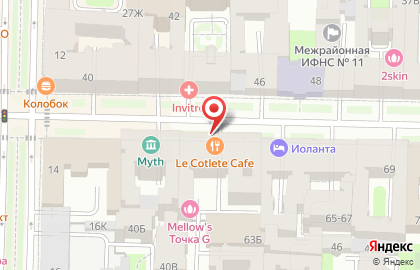 Кафе Le Cotlete Cafe на карте