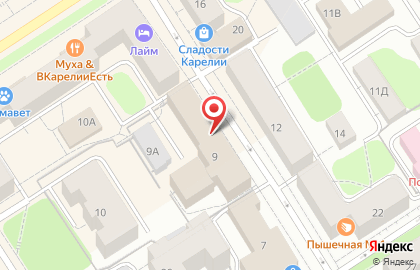 Топографо-геодезическая компания Кареллеспроект на карте