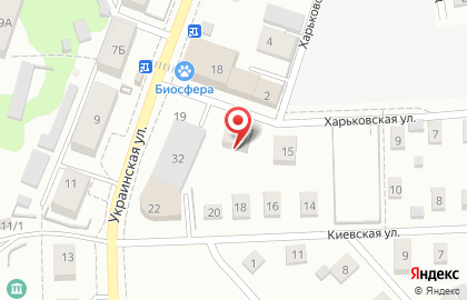 ЦСК на Харьковской улице на карте
