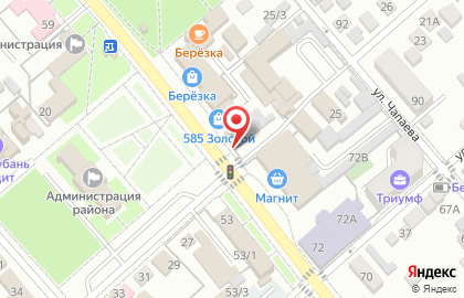 Продуктовый магазин Кедр на Красной улице на карте