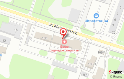 Пермское краевое бюро судебно-медицинской экспертизы в Перми на карте