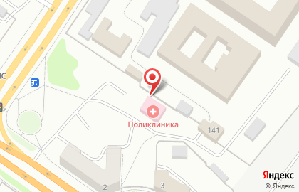 Поликлиника Тверская линейная поликлиника в Твери на карте