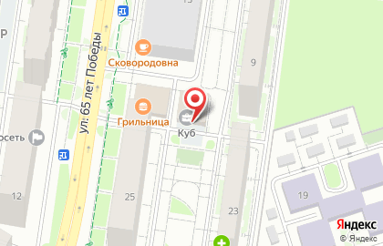 Магазин Мяснушка в Индустриальном районе на карте