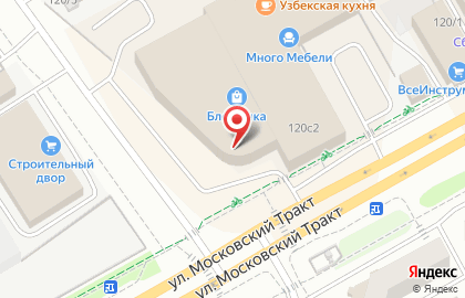 Магазин сантехнического оборудования на Московском тракте на карте