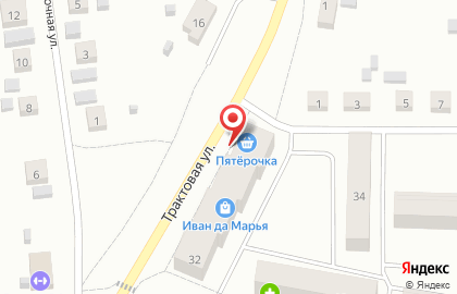 Супермаркет Пятёрочка на Тепличной улице на карте