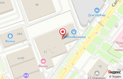 ООО АМД на Салтыковской улице на карте