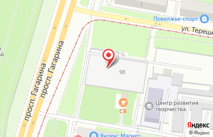 Банкомат Саровбизнесбанк на проспекте Гагарина, 98 на карте