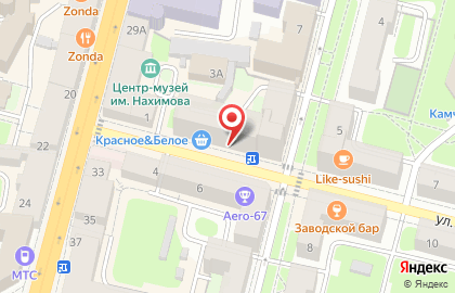 Банкомат СберБанк в Смоленске на карте