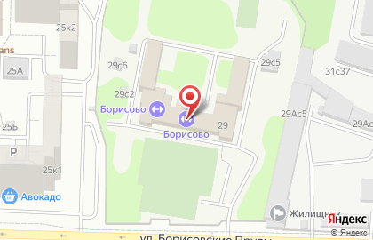 Борисово на карте