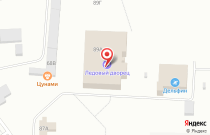 Физкультурно-оздоровительный комплекс Ледовый дворец на карте