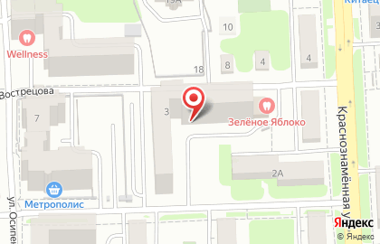 Ателье в Челябинске на карте