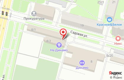 Магазин товаров для туризма и рыбалки Рыбак на Садовой улице на карте
