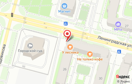 Агентство ритуальных услуг Память на улице Ленинградской на карте
