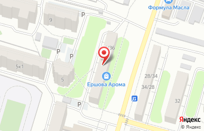 Интал на улице Луначарского на карте