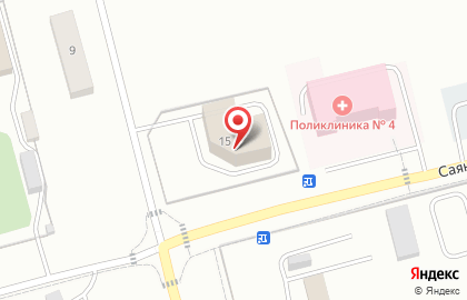 Банкомат Западно-Сибирский коммерческий банк на Саянской улице на карте