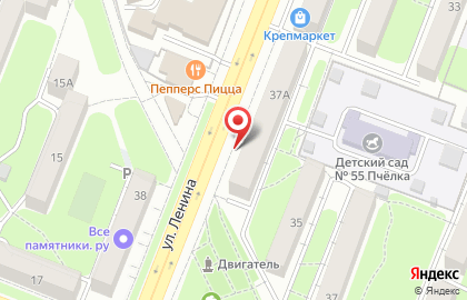 ЗАО Банкомат, МКБ МоскомПриватБанк на улице Ленина на карте