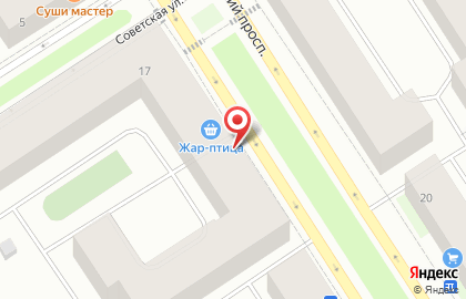 EKG в Центральном районе на карте