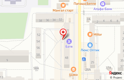 Страховая компания Цюрих на улице Ульяны Громовой на карте