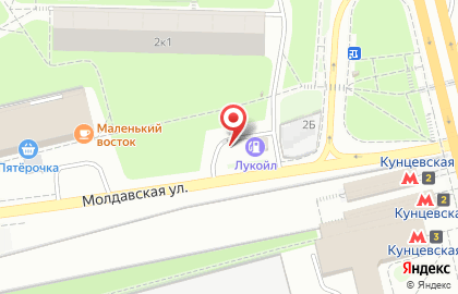 Автомойка Лукойл на Молдавской улице на карте